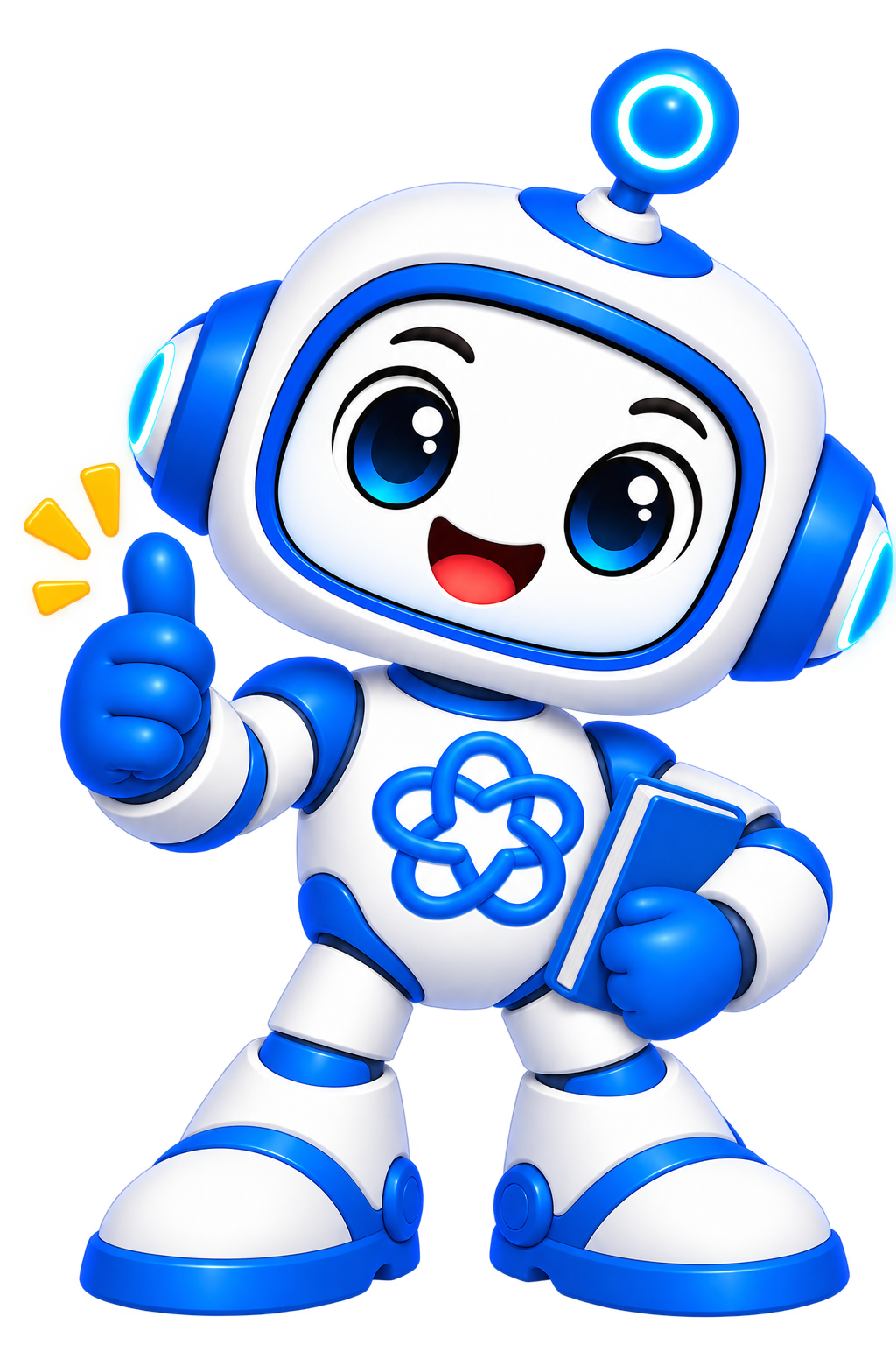 ROBO English mascot robot